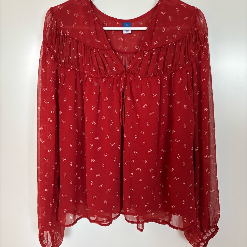 Old Navy Red Top